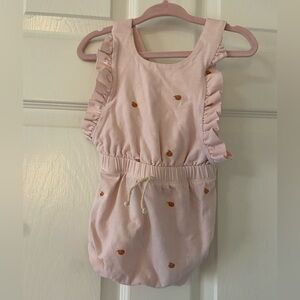 Kate Quinn Little Liam Ruffle Bib Shortie